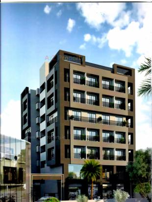 Elevation of real estate project Shahin Avenue located at Jamalpur, Ahmedabad, Gujarat