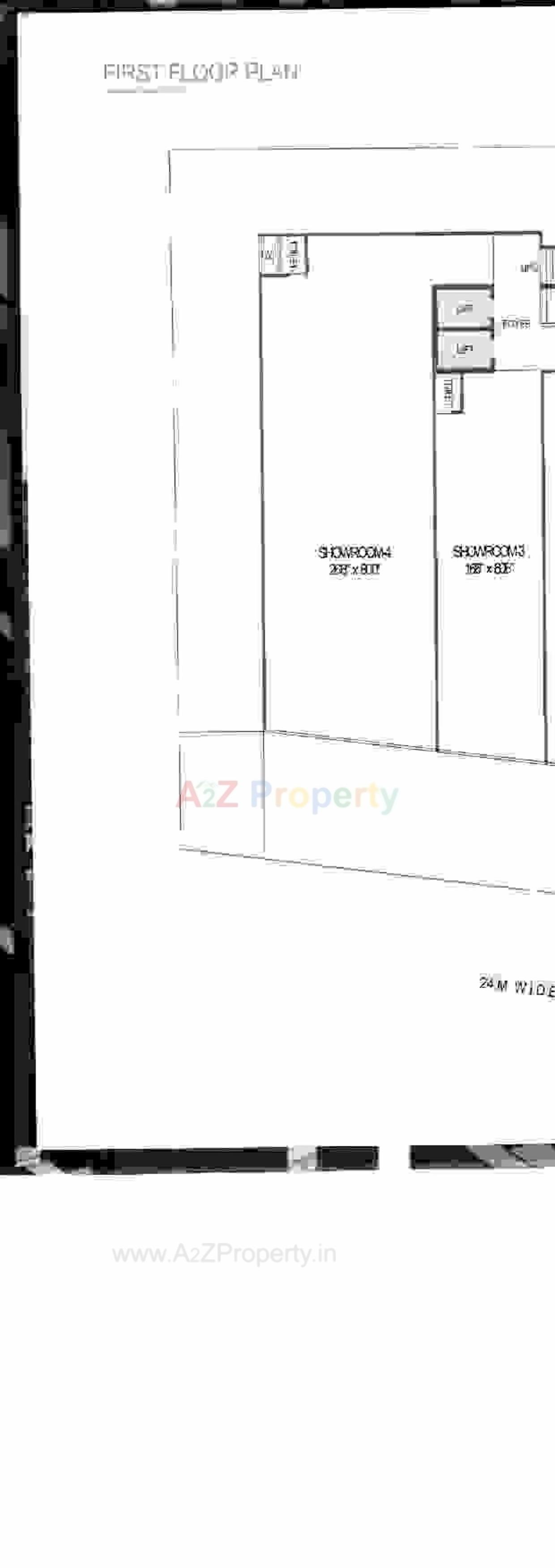 Layout of real estate project Shaival Imperia located at Changispur, Ahmedabad, Gujarat