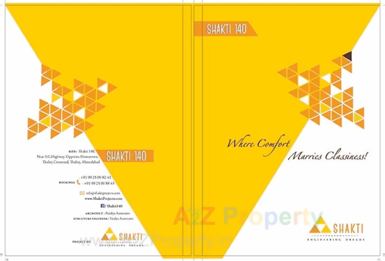  of real estate project Shakti 140 located at Thaltej, Ahmedabad, Gujarat