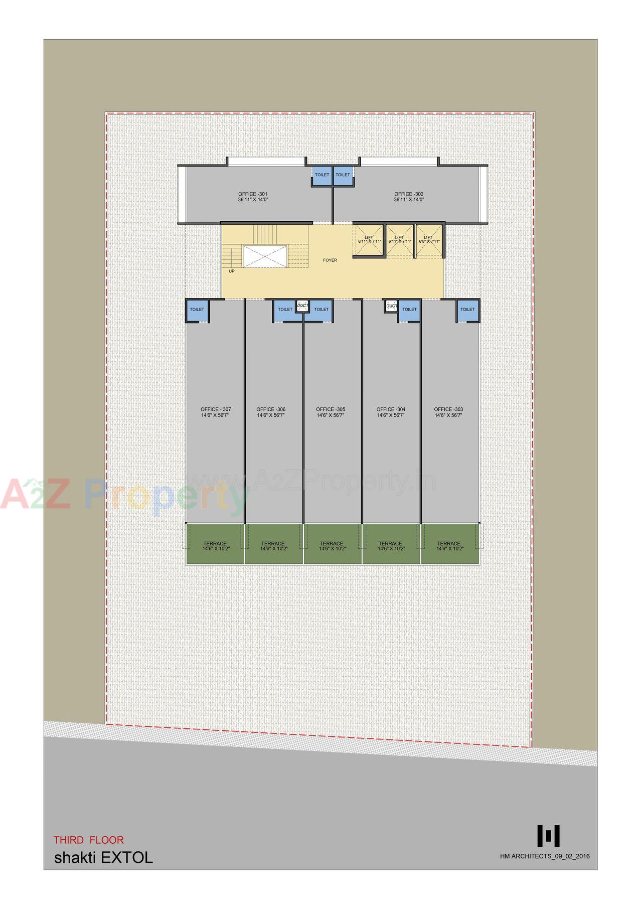 0017 of real estate project Shakti Extol located at Thaltej, Ahmedabad, Gujarat