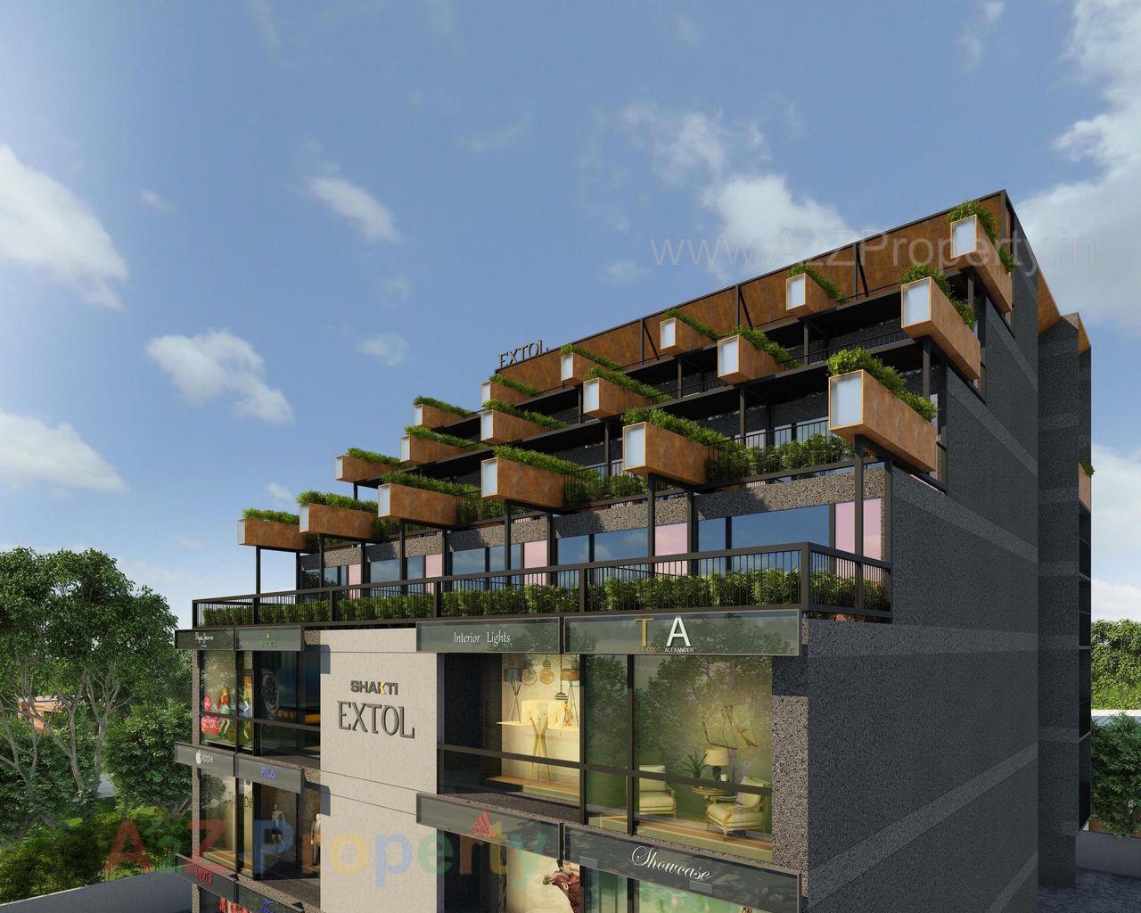 Close View Scaled of real estate project Shakti Extol located at Thaltej, Ahmedabad, Gujarat