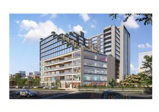 Elevation of real estate project Shaligram Arcade located at Ahmedabad, Ahmedabad, Gujarat