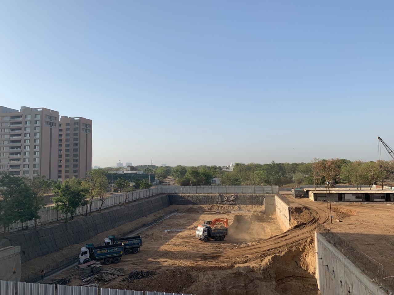 149812_const of real estate project Shaligram Corporates located at Makarba, Ahmedabad, Gujarat