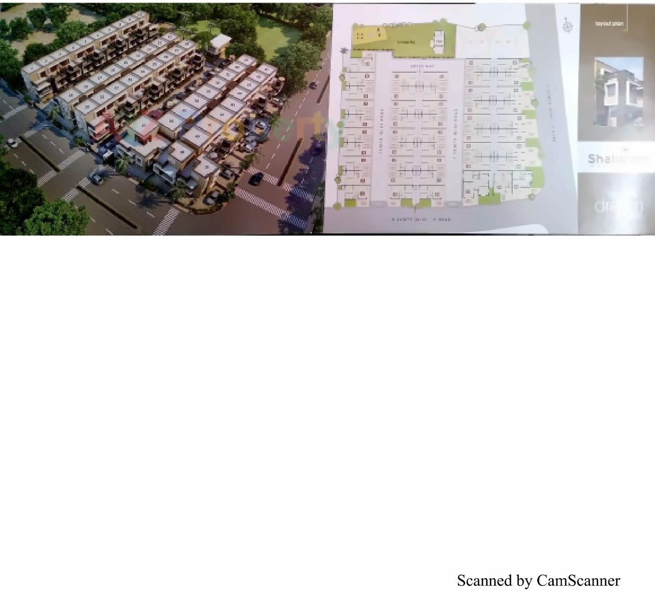 Layout of real estate project Shaligram Homes located at Nikol, Ahmedabad, Gujarat