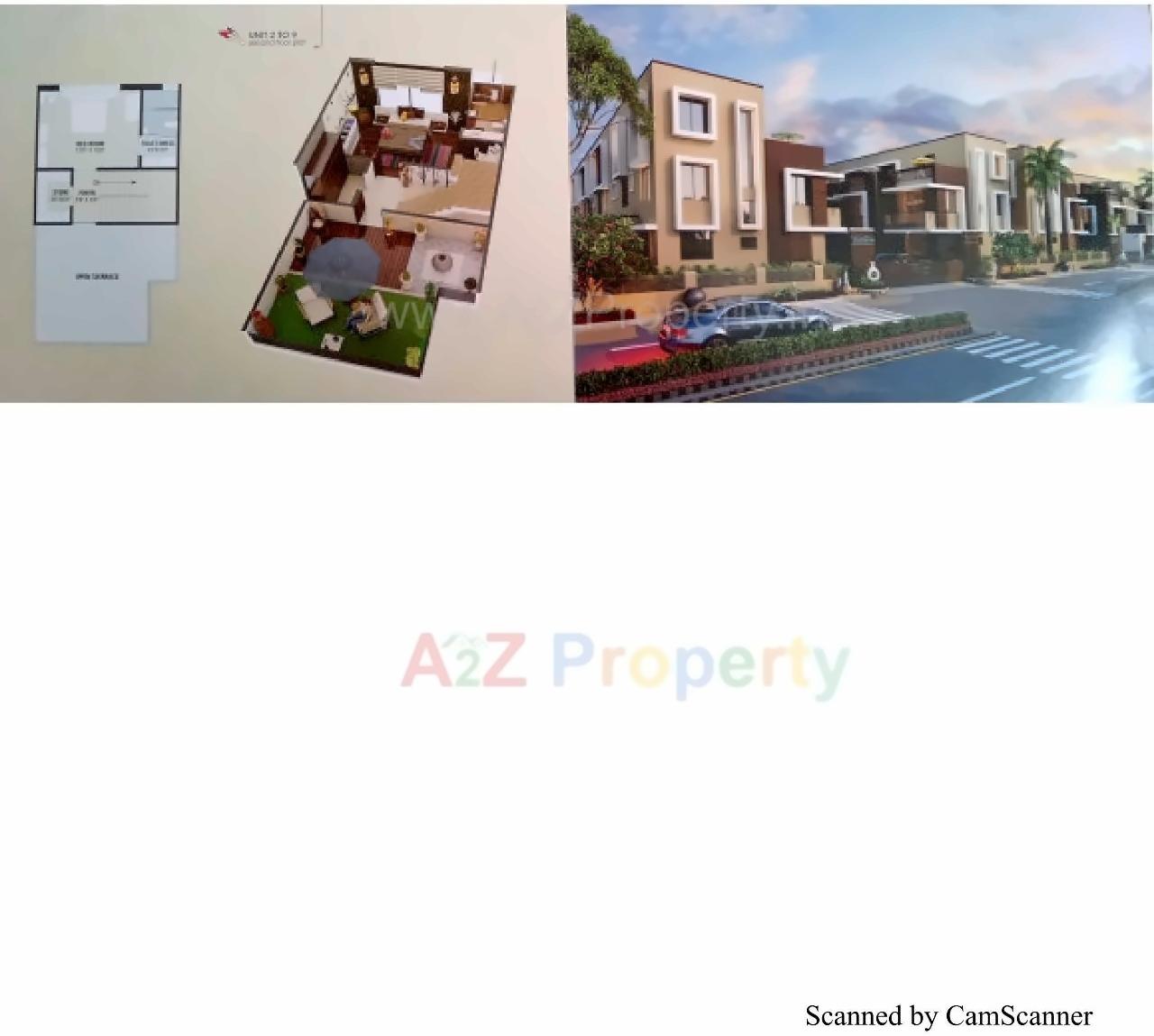 Layout of real estate project Shaligram Homes located at Nikol, Ahmedabad, Gujarat