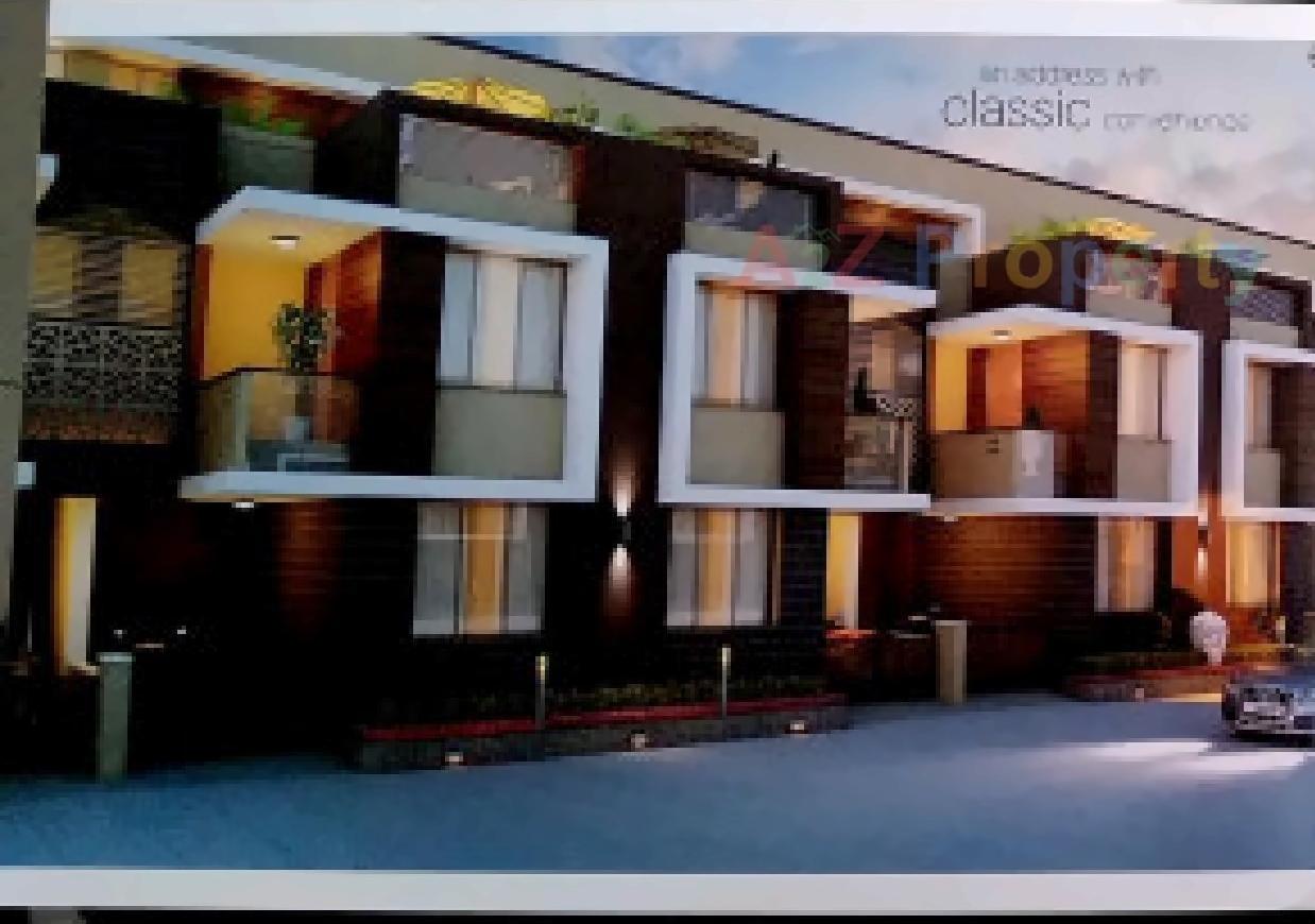 3D Elevation of real estate project Shaligram Homes located at Nikol, Ahmedabad, Gujarat