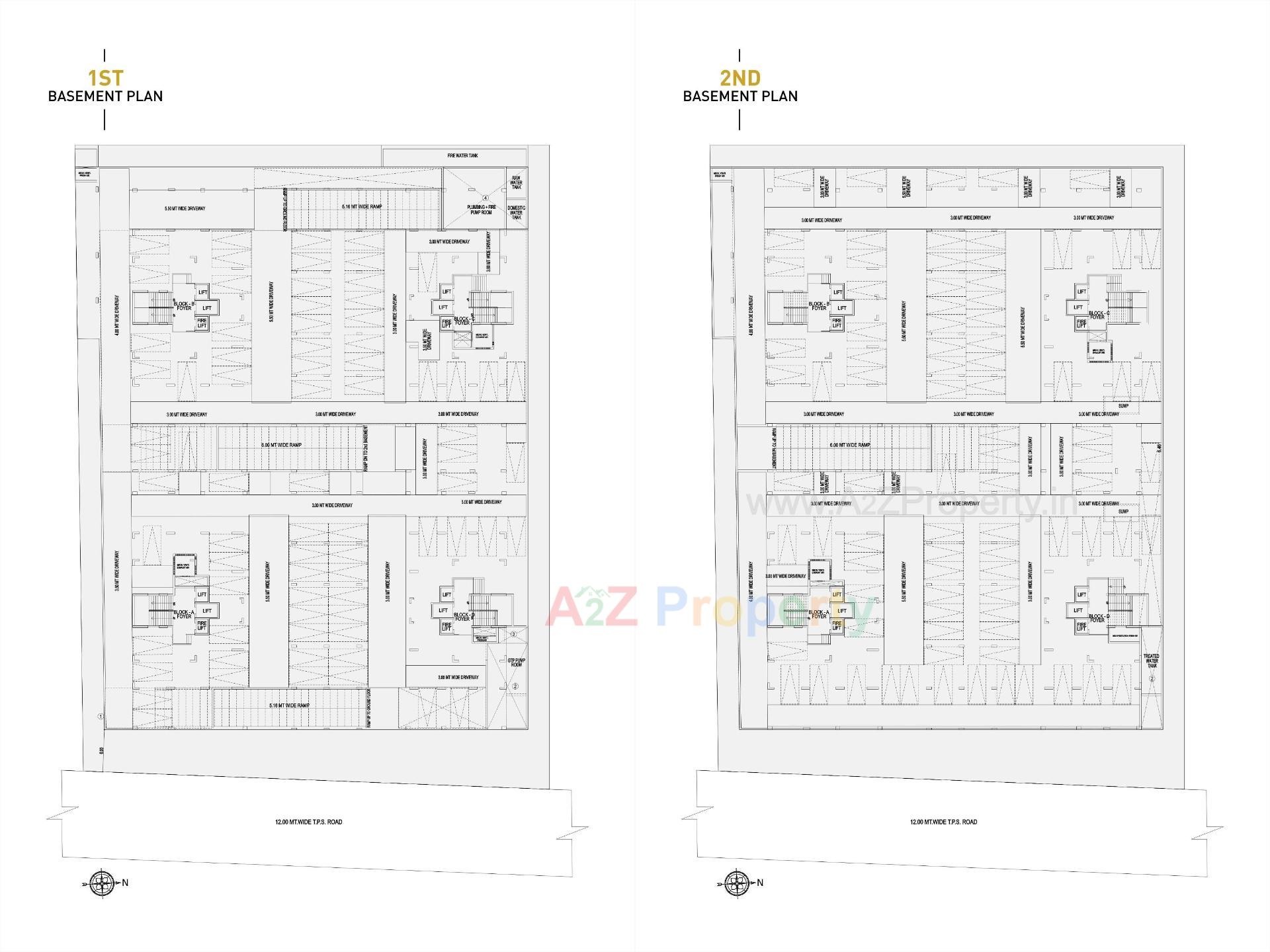 Layout of real estate project Shaligram Luxuria located at Ambli, Ahmedabad, Gujarat