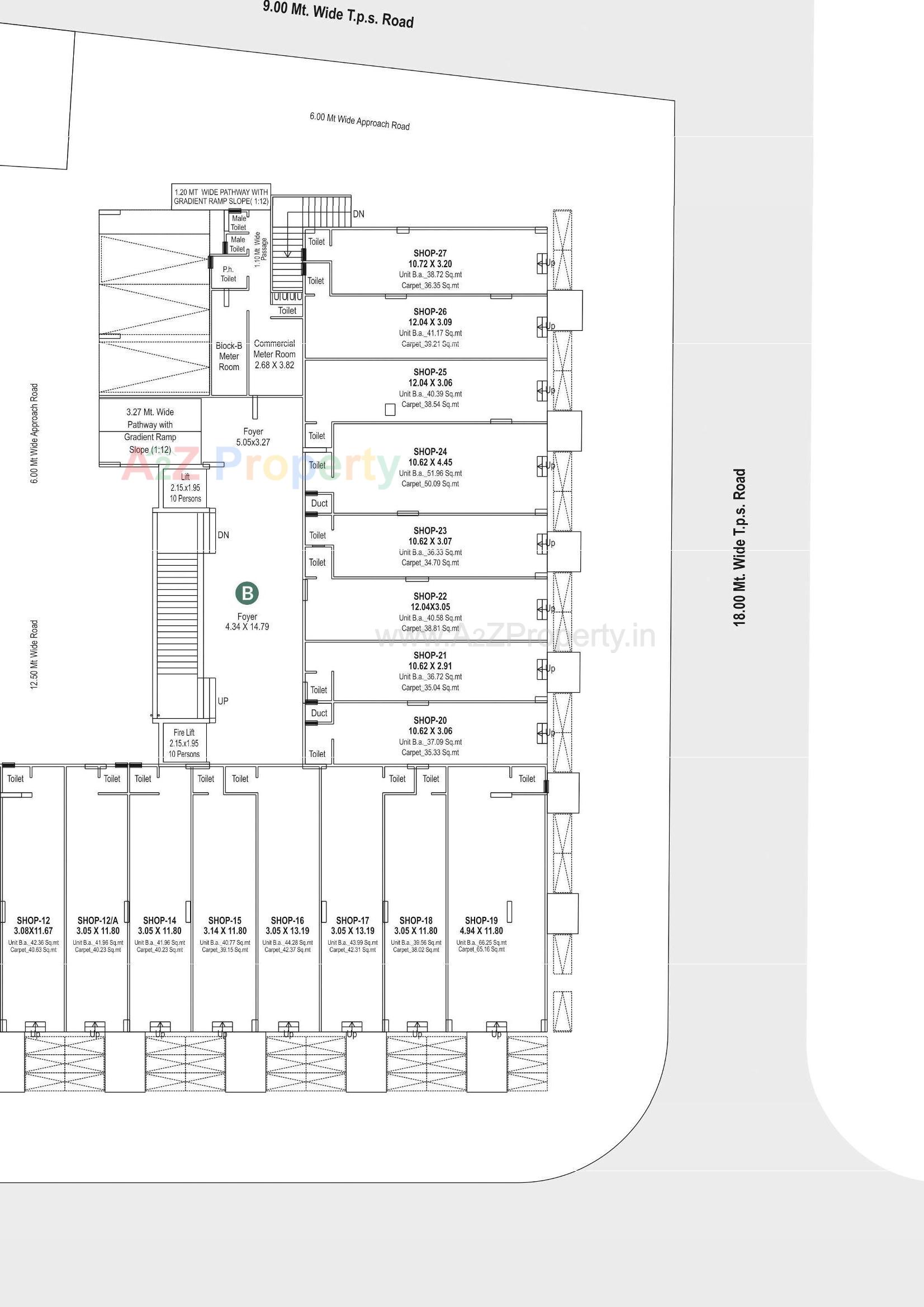 Layout of real estate project Shaligram Pride located at Ahmedabad, Ahmedabad, Gujarat