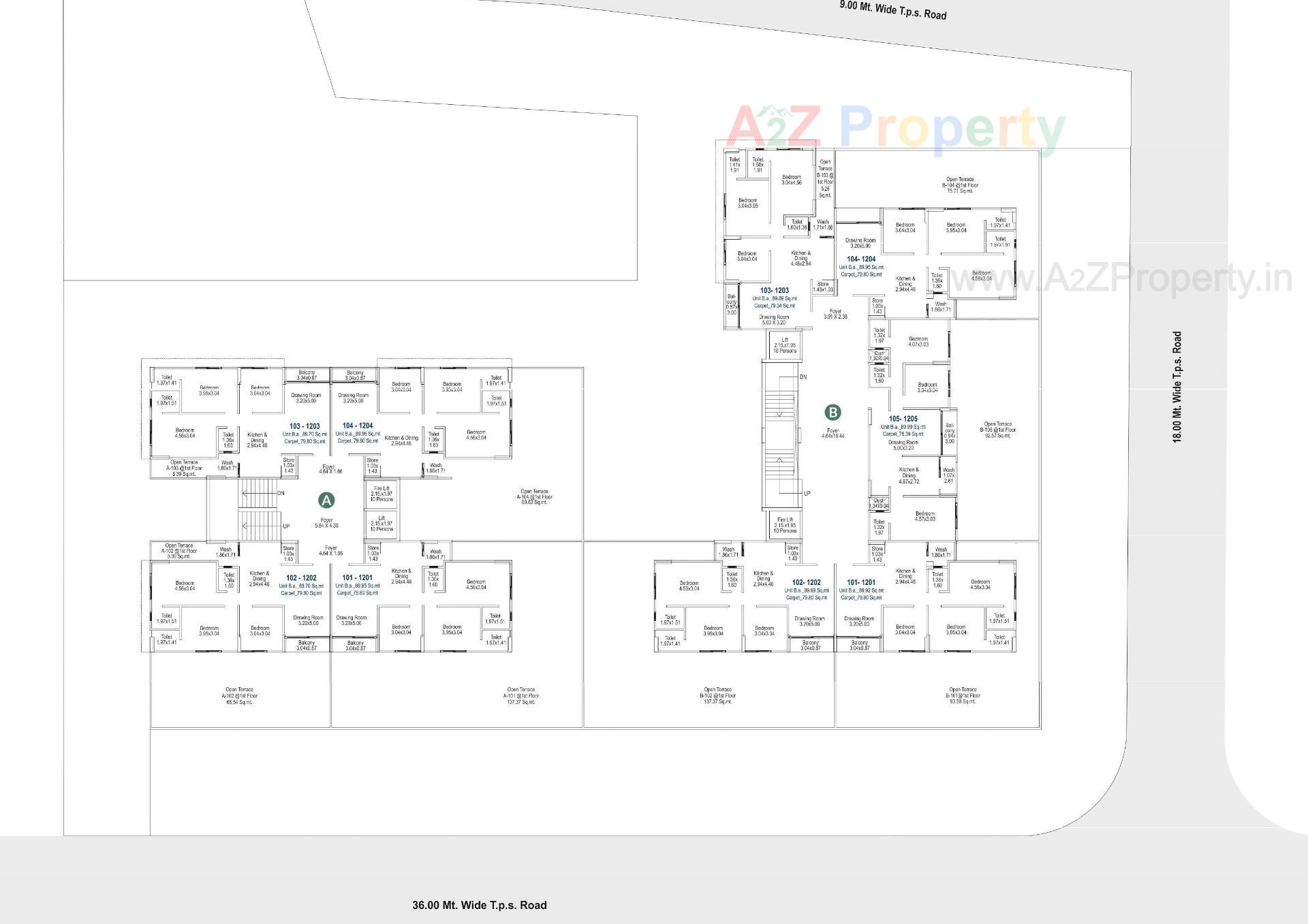 Layout of real estate project Shaligram Pride located at Ahmedabad, Ahmedabad, Gujarat