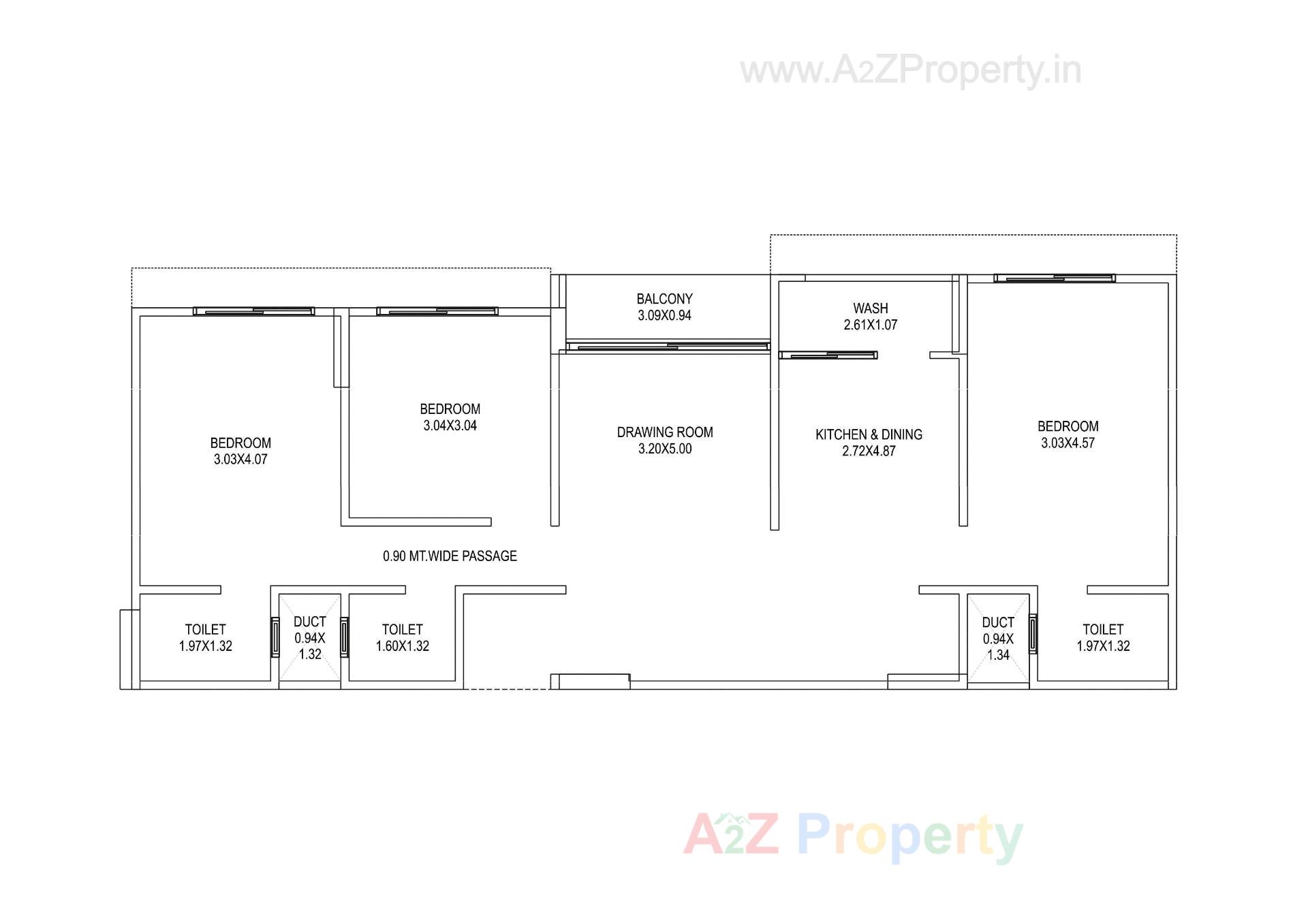 Layout of real estate project Shaligram Pride located at Ahmedabad, Ahmedabad, Gujarat