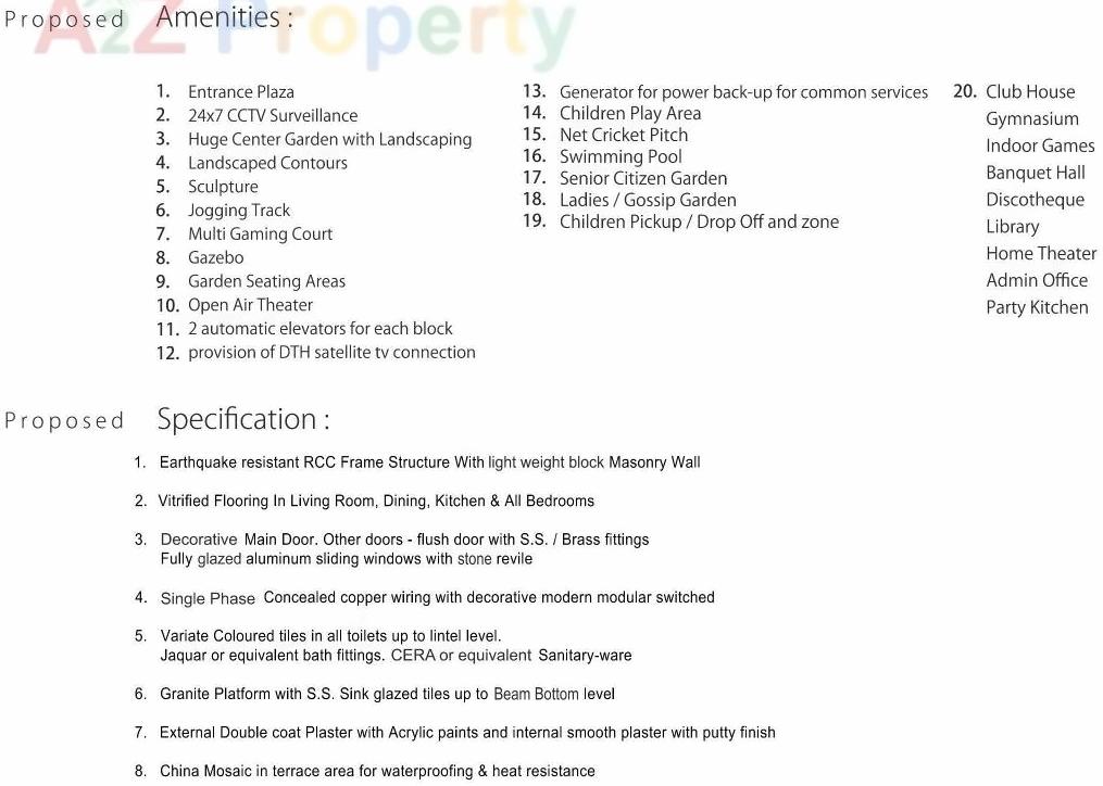  of real estate project Shaligram Prime located at Ghuma, Ahmedabad, Gujarat