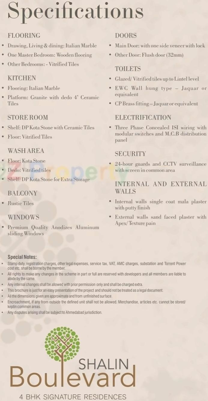 Project Specifications