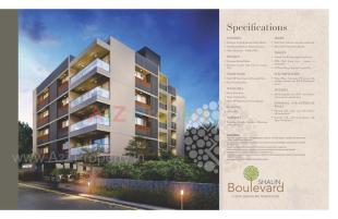 Elevation of real estate project Shalin Boulevard located at Shekha, Ahmedabad, Gujarat