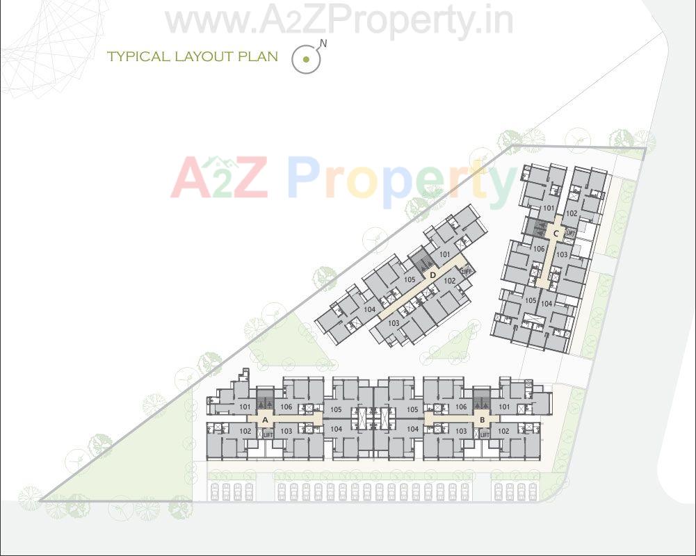 P2b of real estate project Shalin Heights located at City, Ahmedabad, Gujarat