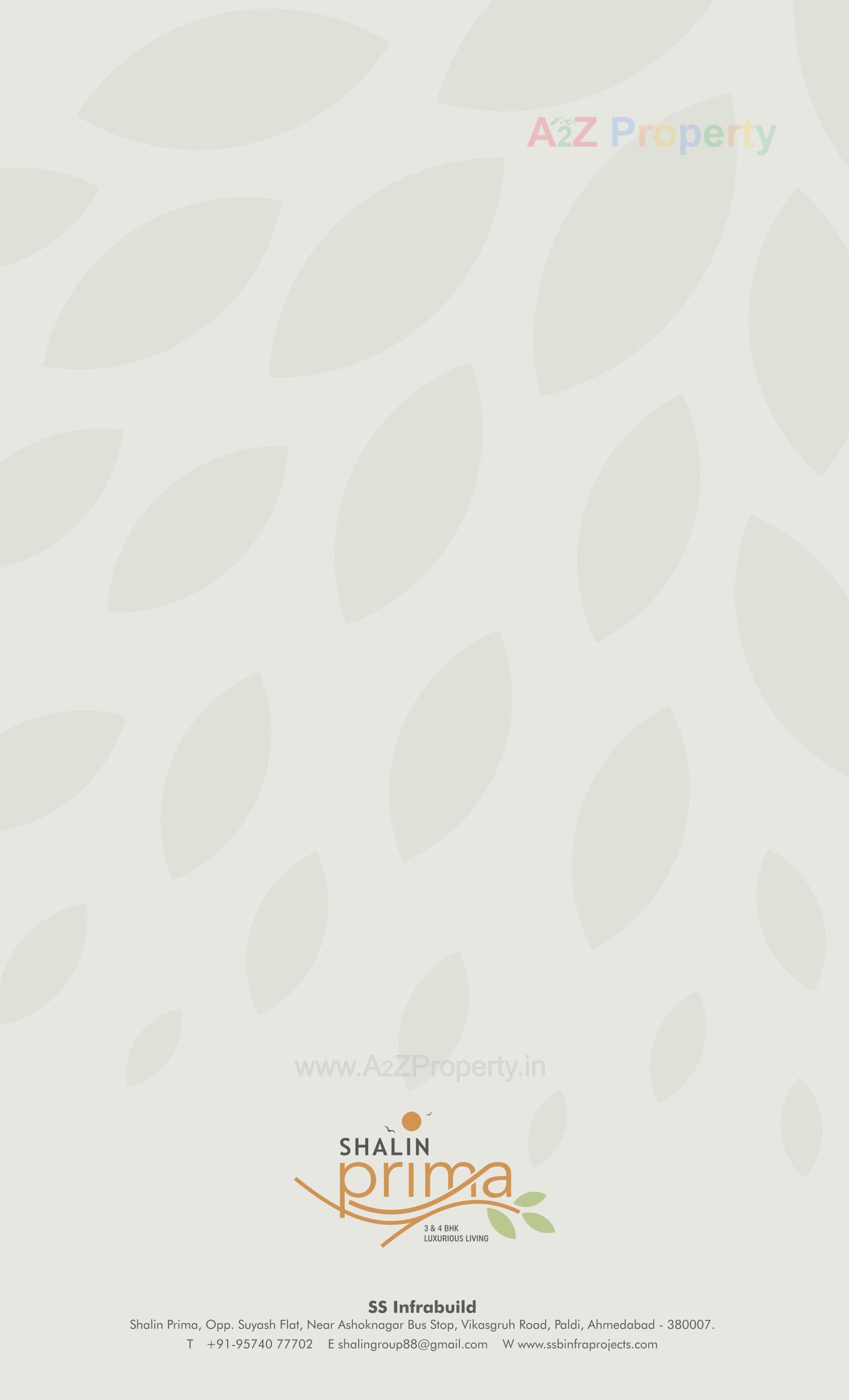  of real estate project Shalin Prima located at Paldi, Ahmedabad, Gujarat