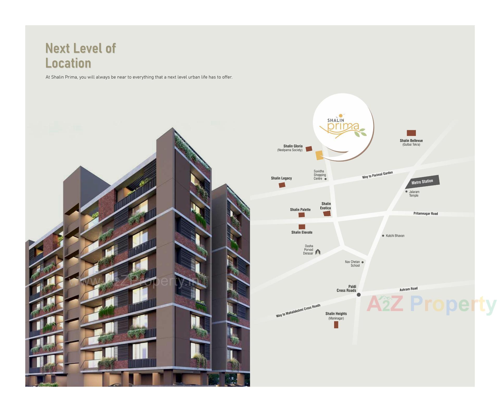  of real estate project Shalin Prima located at Paldi, Ahmedabad, Gujarat