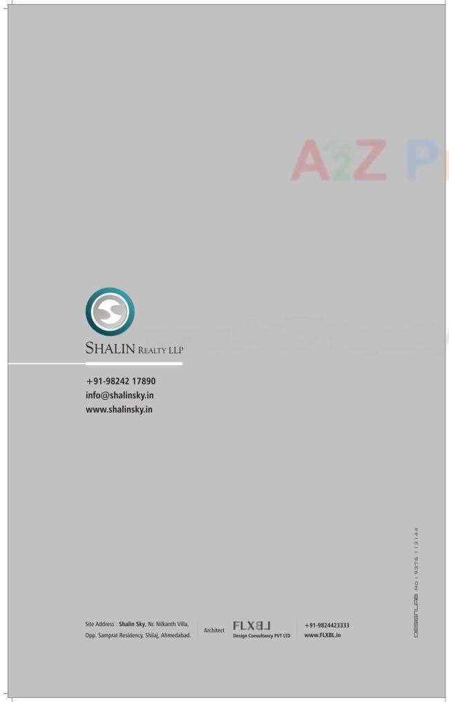  of real estate project Shalin Sky located at Ahmedabad, Ahmedabad, Gujarat