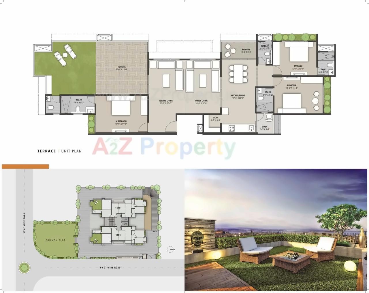 Layout of real estate project Shalin Sky located at Ahmedabad, Ahmedabad, Gujarat