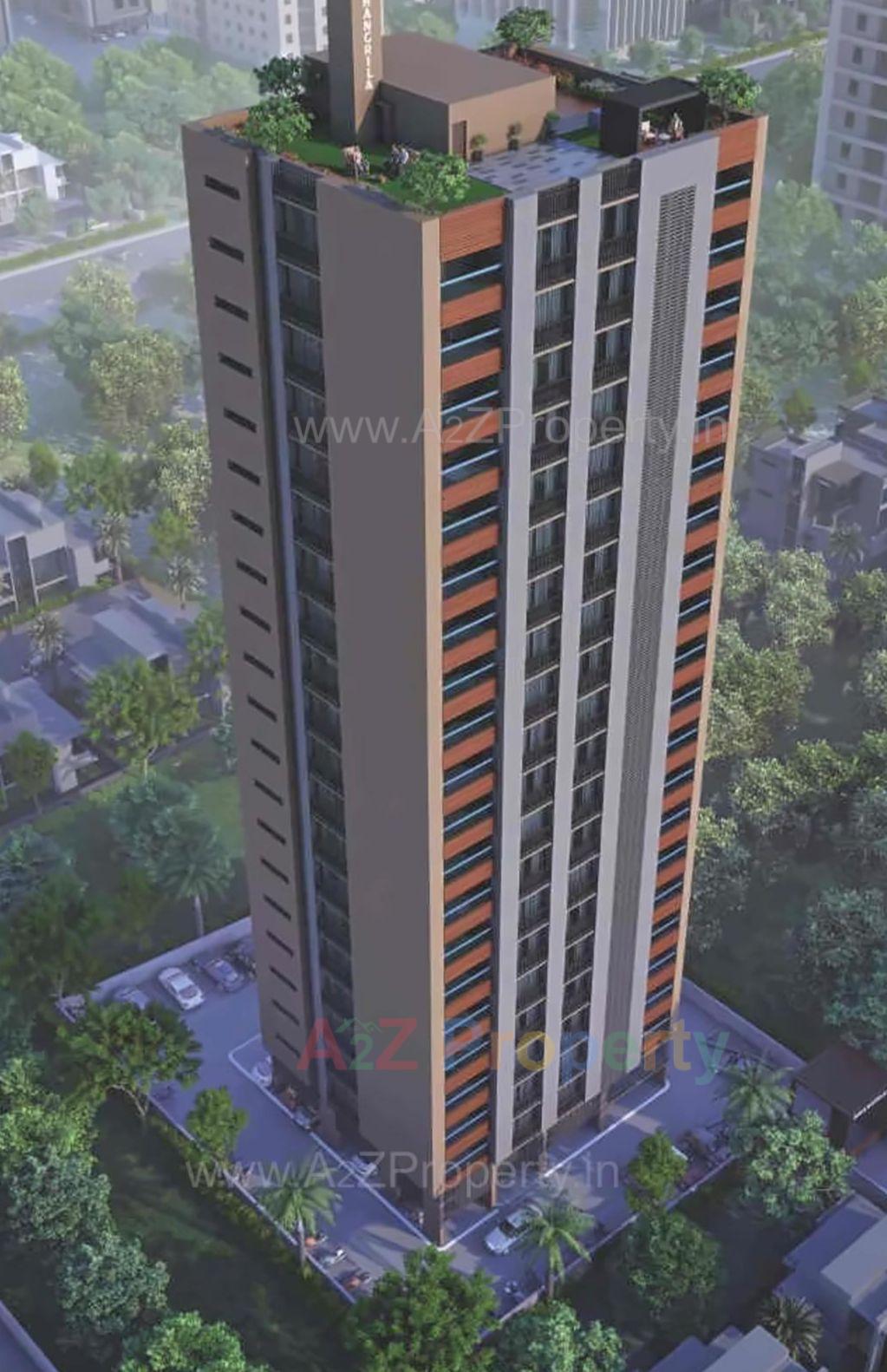 3D Elevation of real estate project Shangri La located at Vejalpur, Ahmedabad, Gujarat