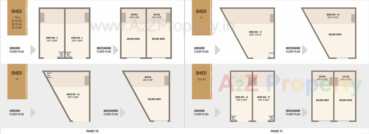 Layout of real estate project Shankeshwar Industrial Park located at Vatva, Ahmedabad, Gujarat