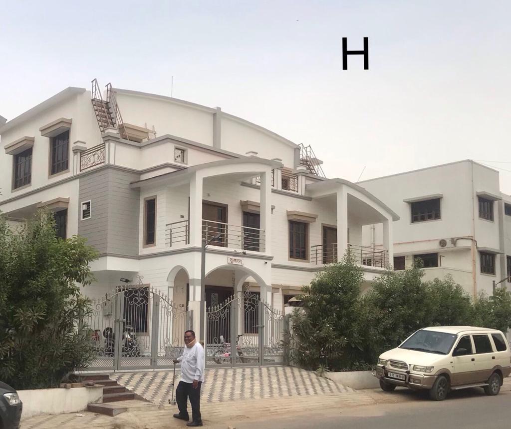 182070_const of real estate project Shantanam Bunglows located at Nikol, Ahmedabad, Gujarat