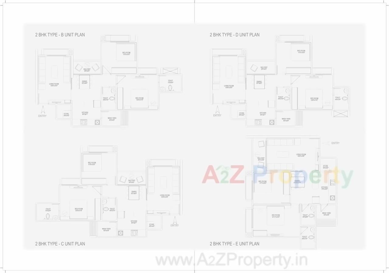 Layout of real estate project Shantideep located at Ranip, Ahmedabad, Gujarat