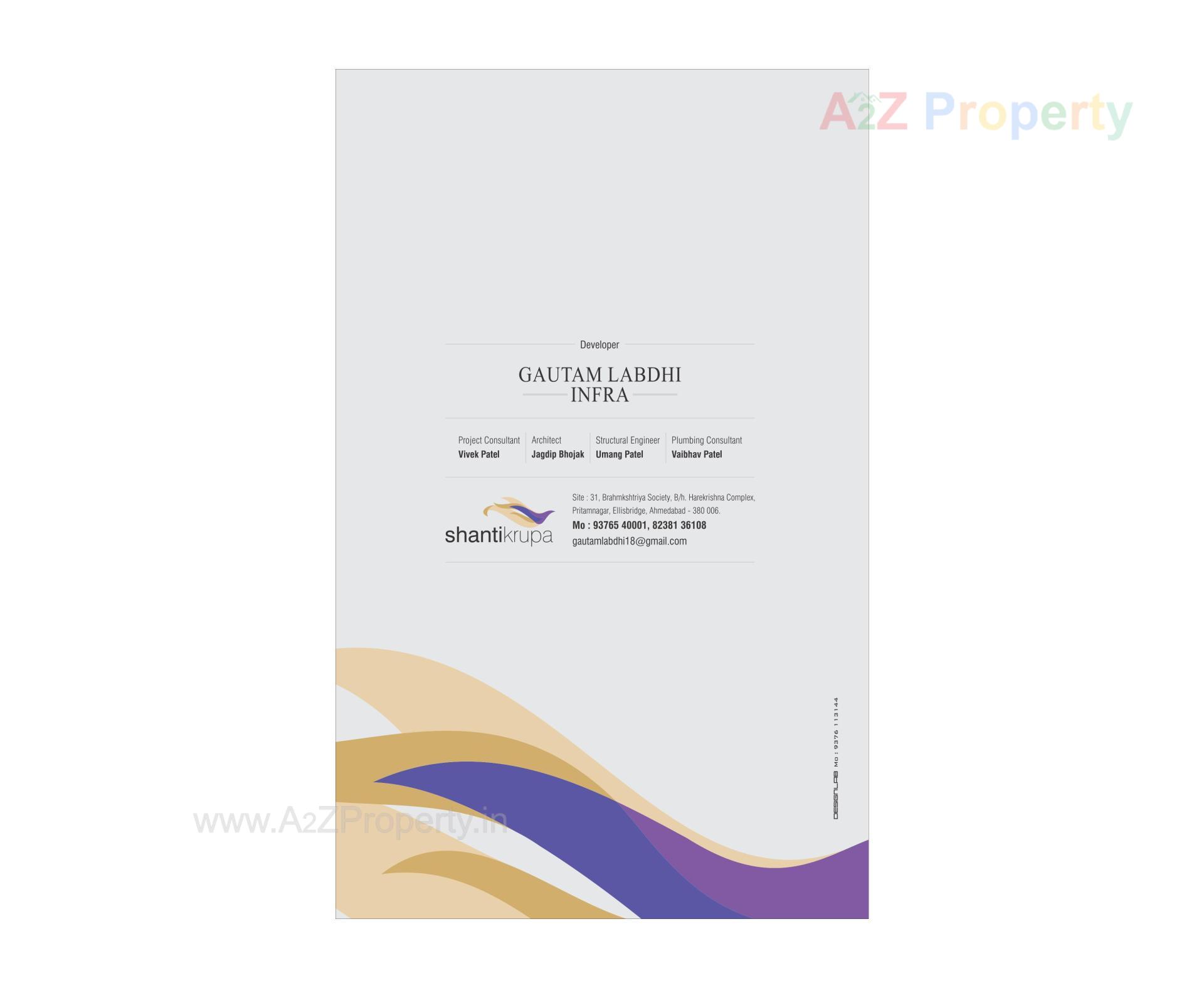  of real estate project Shantikrupa Residency located at Kocharab, Ahmedabad, Gujarat