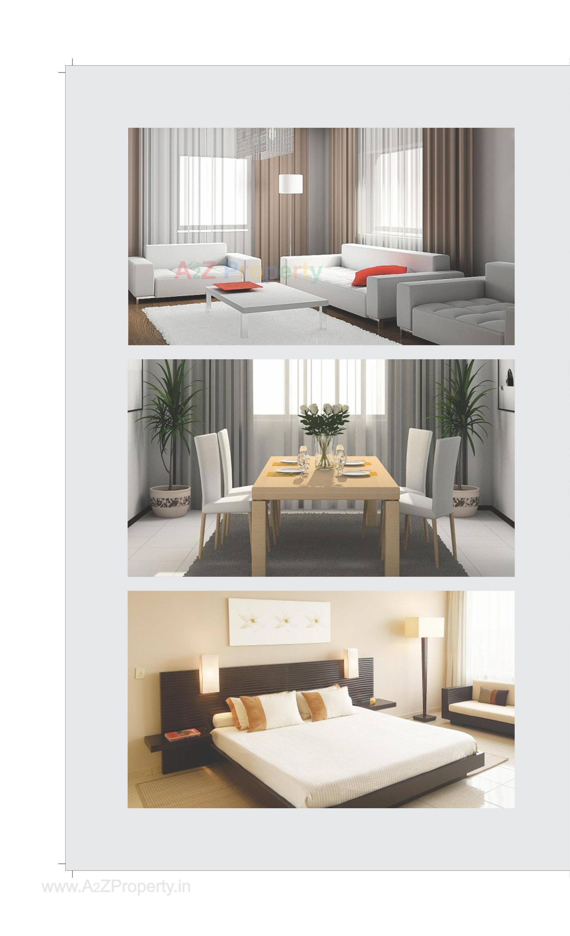 3D Elevation of real estate project Shantikrupa Residency located at Kocharab, Ahmedabad, Gujarat