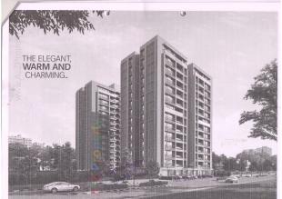 Elevation of real estate project Shantikunj Bliss located at Sola, Ahmedabad, Gujarat