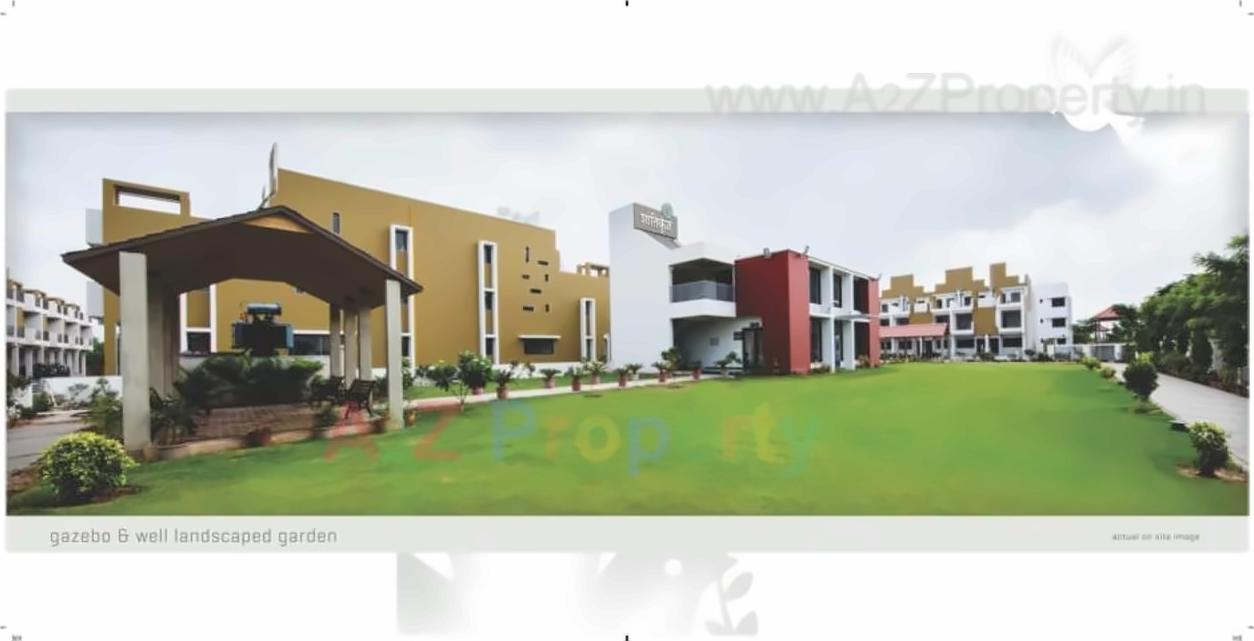 3D Elevation of real estate project Shantikunj located at Hanspura, Ahmedabad, Gujarat
