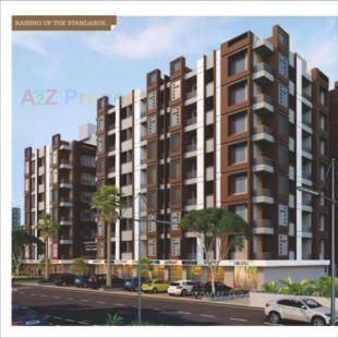 Elevation of real estate project Shantipujya Homes located at Chandlodiya, Ahmedabad, Gujarat