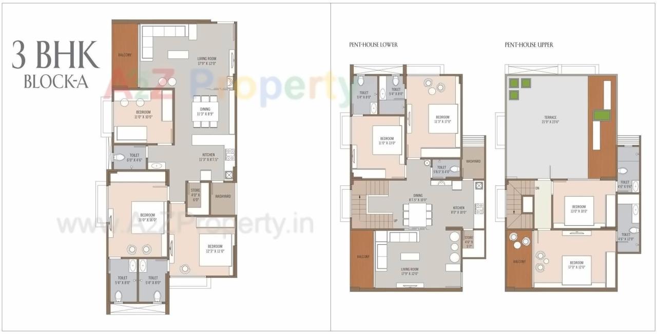 Layout of real estate project Sharan Circle Homes located at Chandkheda, Ahmedabad, Gujarat