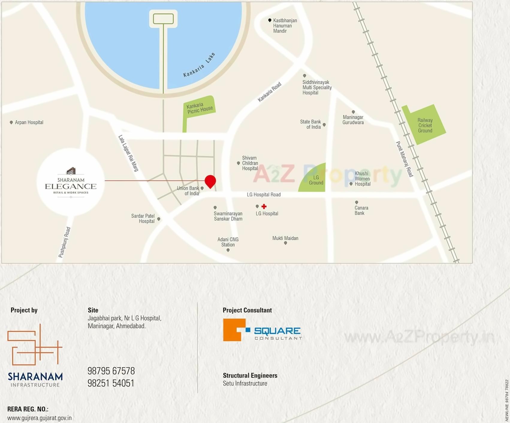  of real estate project Sharanam Elegance located at Manipur, Ahmedabad, Gujarat