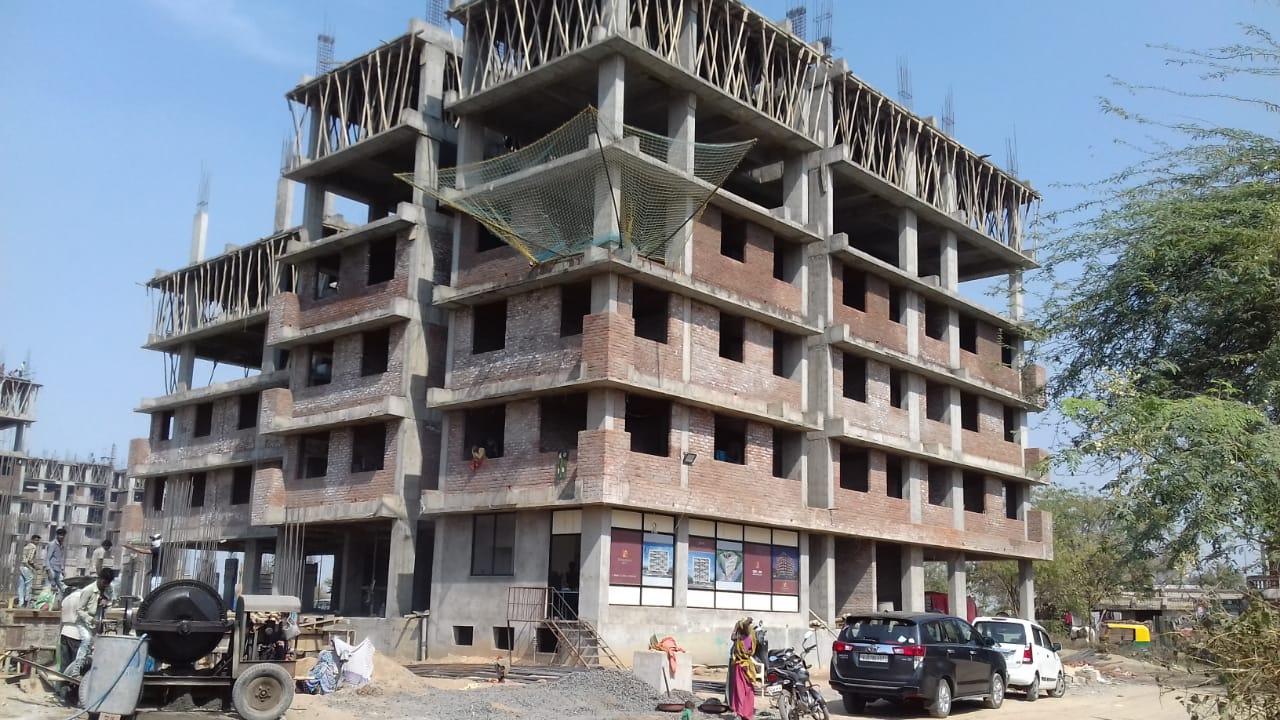 115240_const of real estate project Sharanam Sky Block A1+b located at Vastral, Ahmedabad, Gujarat