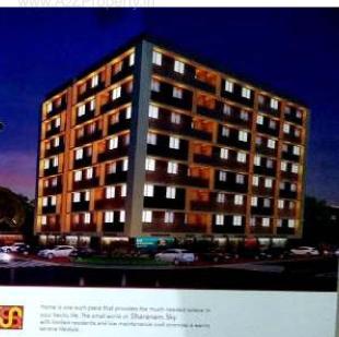 Elevation of real estate project Sharanam Sky Block A1+b located at Vastral, Ahmedabad, Gujarat
