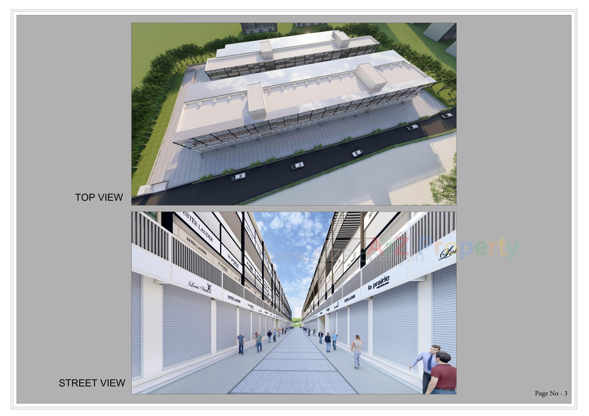 Layout of real estate project Sharanam Square located at Mithipur-rakhiyal, Ahmedabad, Gujarat