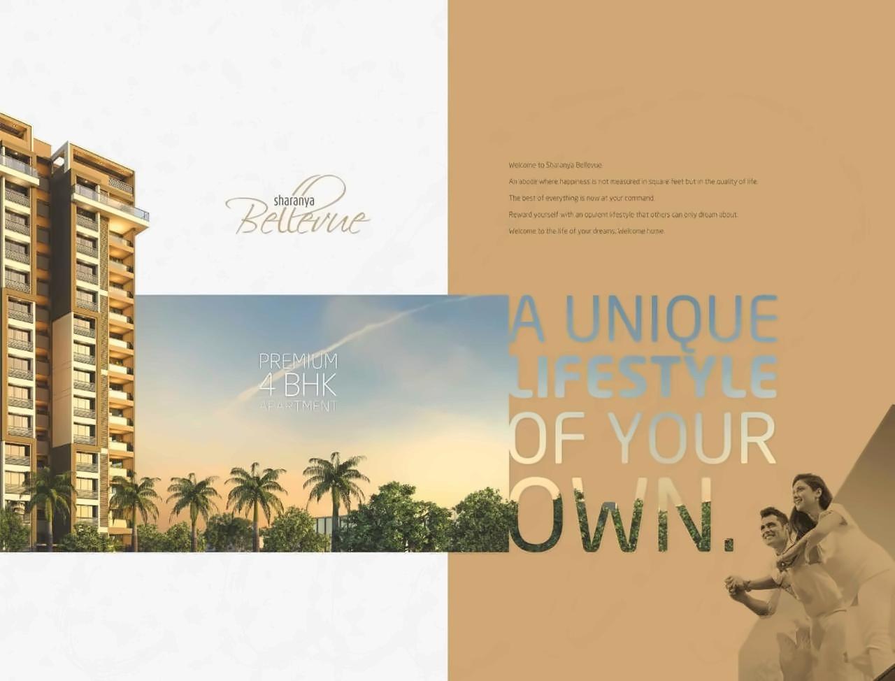  of real estate project Sharanya Bellevue located at Thaltej, Ahmedabad, Gujarat