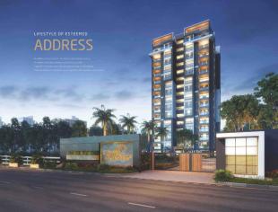 Elevation of real estate project Sharanya Bellevue located at Thaltej, Ahmedabad, Gujarat