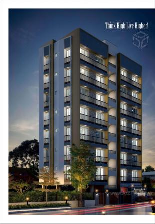 Elevation of real estate project Sharanyam Residency located at Bhadaj, Ahmedabad, Gujarat