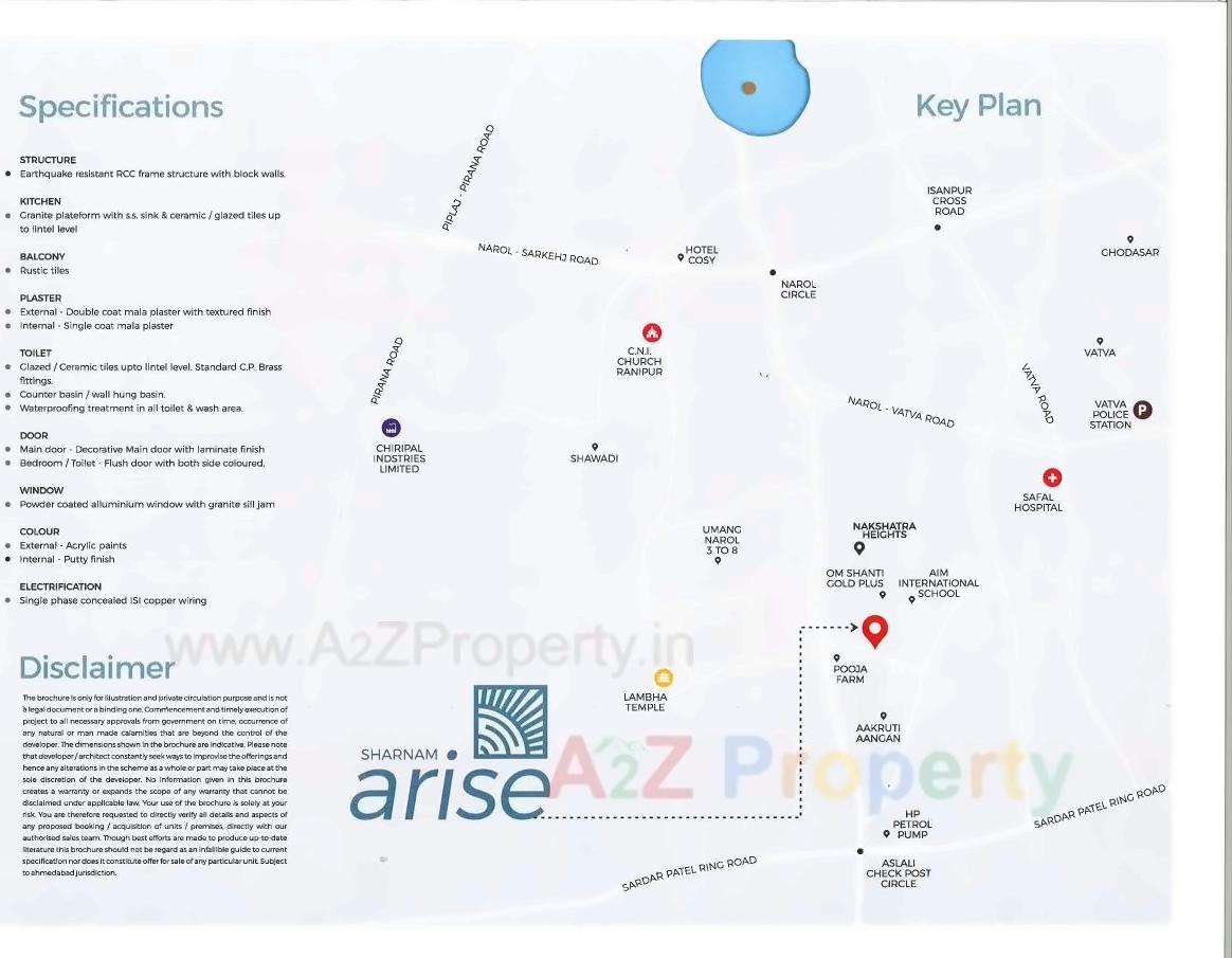  of real estate project Sharnam Arise located at Vatva, Ahmedabad, Gujarat