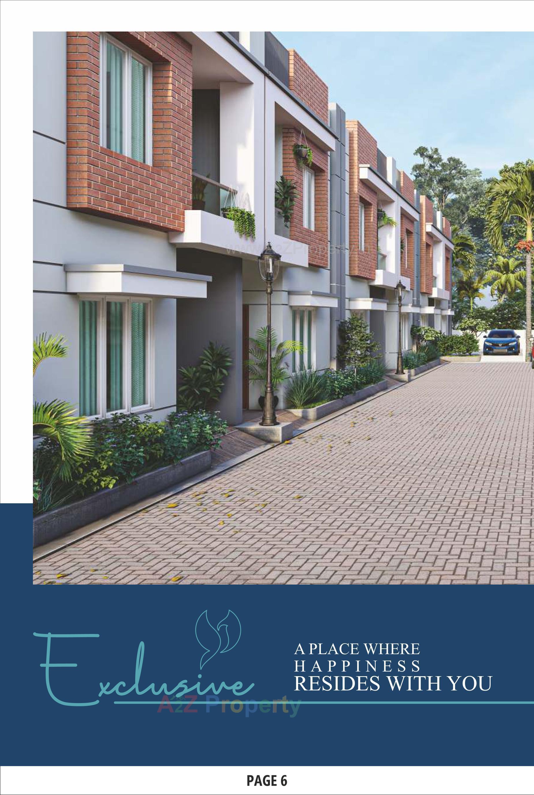 3D Elevation of real estate project Sharnam Enclave located at Hansalpur, Ahmedabad, Gujarat