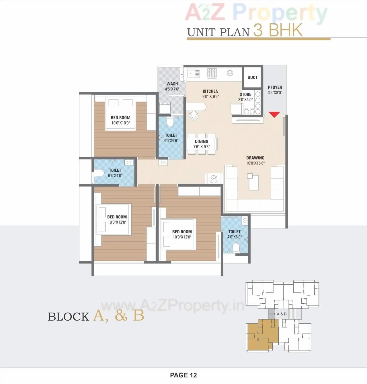 Layout of real estate project Sharnam Heights located at Kathwada, Ahmedabad, Gujarat