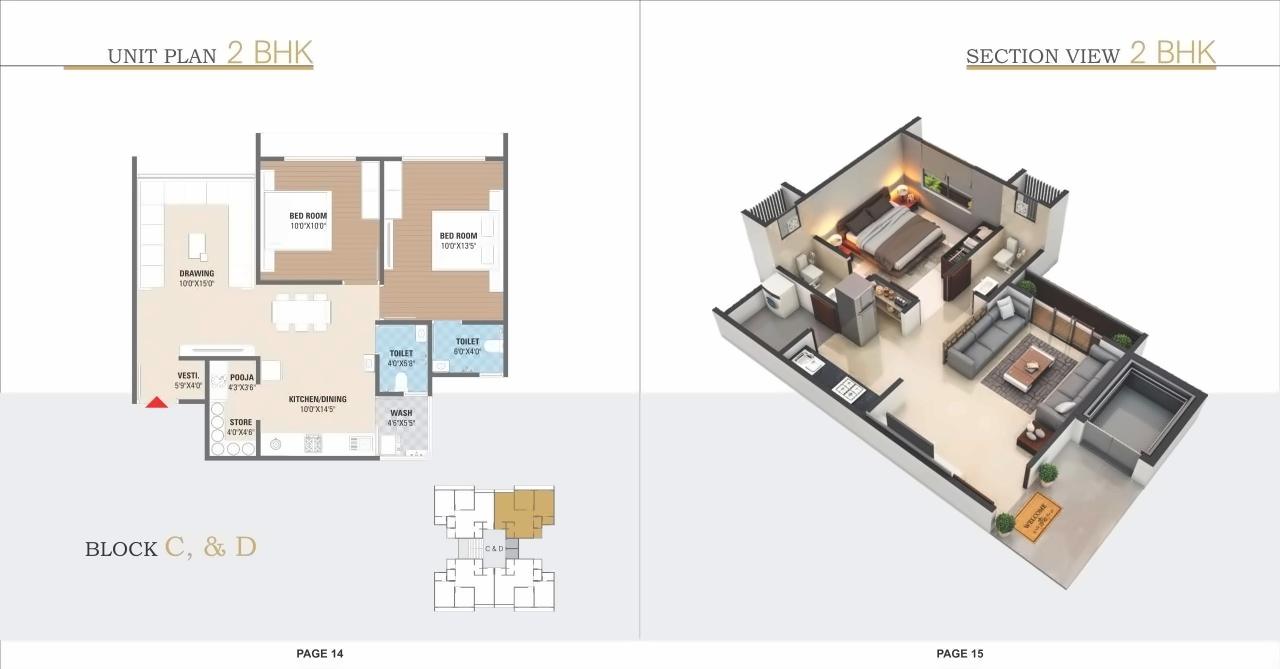 Layout of real estate project Sharnam Heights located at Kathwada, Ahmedabad, Gujarat