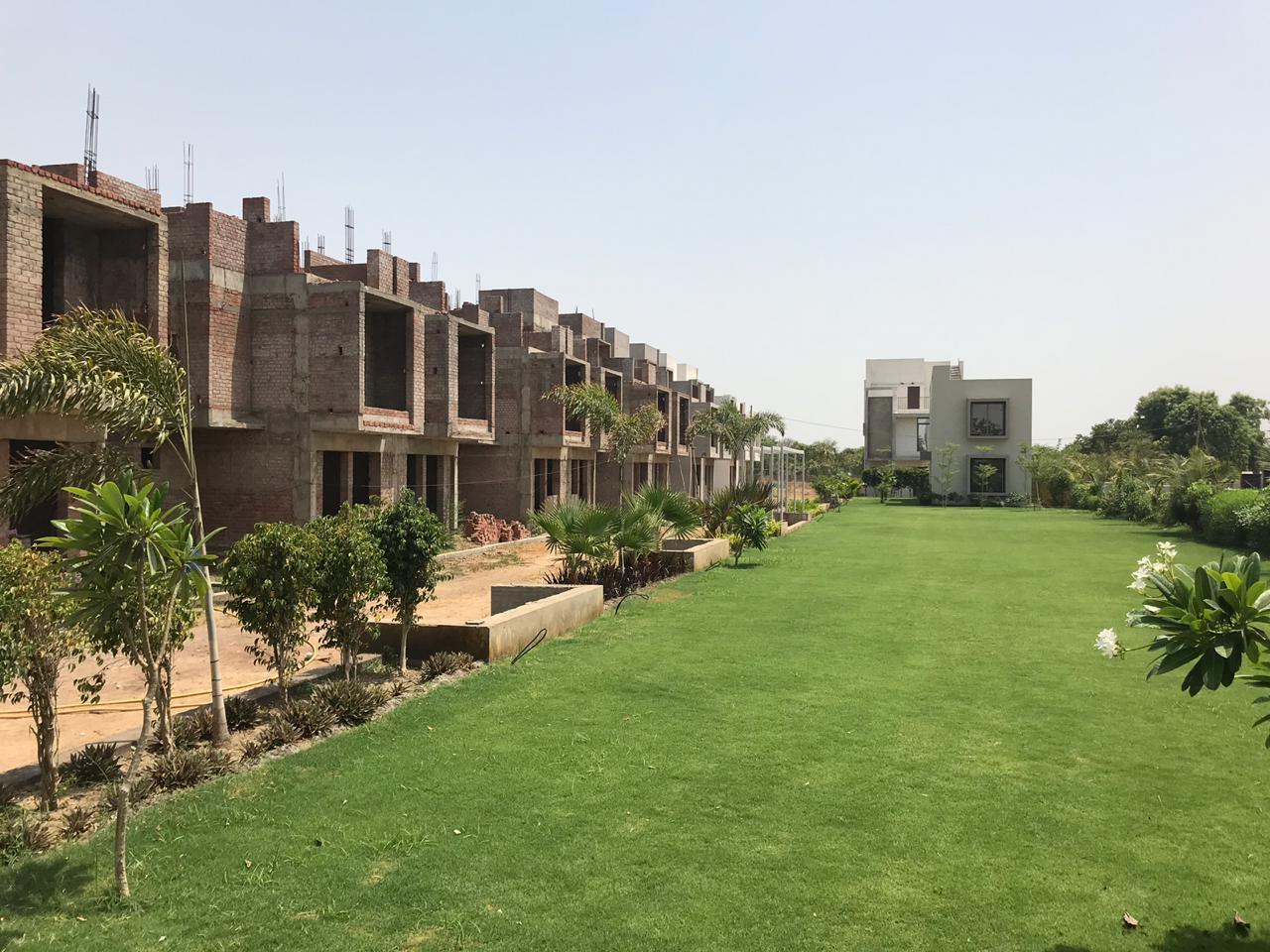 182450_const of real estate project Sharnam Villa located at Kathwada, Ahmedabad, Gujarat