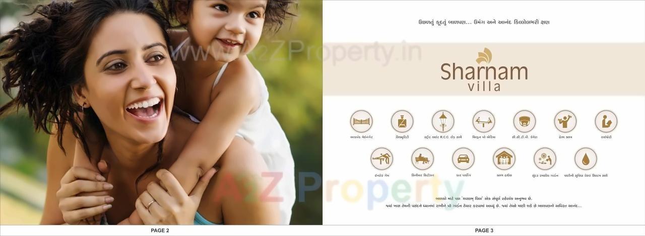  of real estate project Sharnam Villa located at Kathwada, Ahmedabad, Gujarat