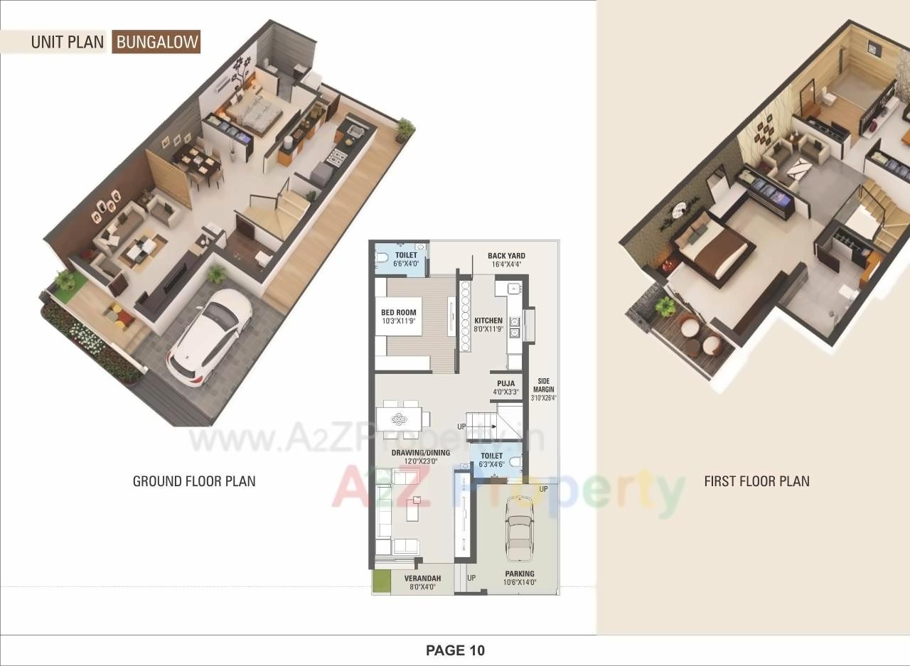 Layout of real estate project Sharnam Villa located at Kathwada, Ahmedabad, Gujarat