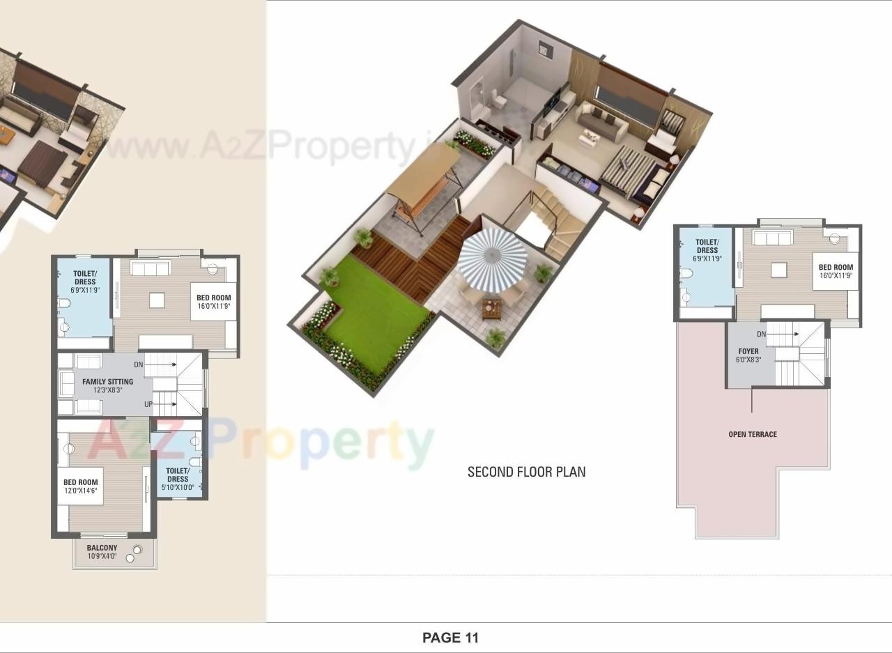 Layout of real estate project Sharnam Villa located at Kathwada, Ahmedabad, Gujarat