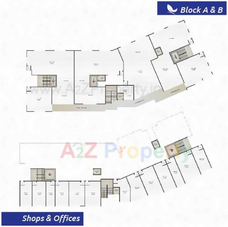 Layout of real estate project Shashi Avenue located at Vatva, Ahmedabad, Gujarat