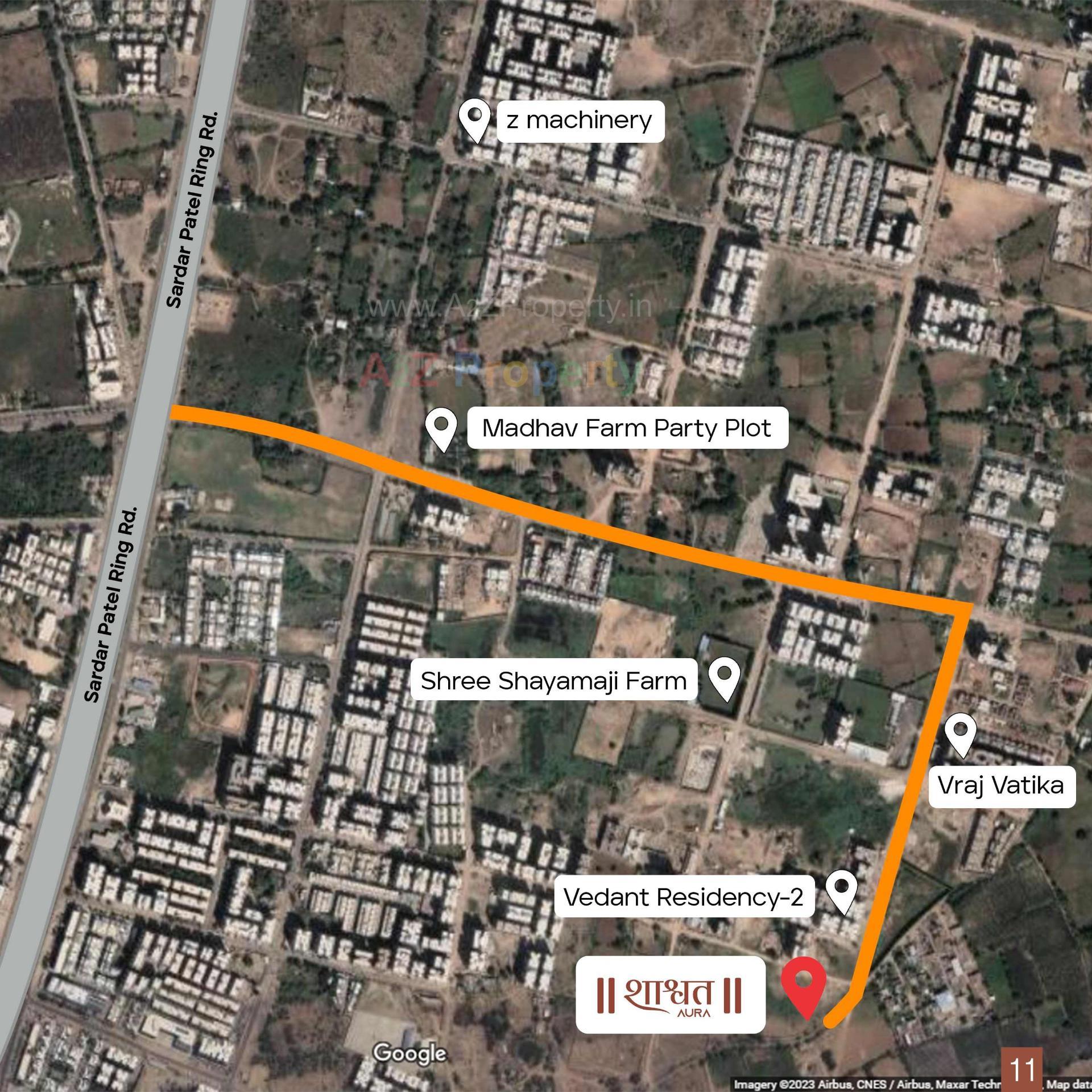  of real estate project Shashwat Aura located at Vastral, Ahmedabad, Gujarat