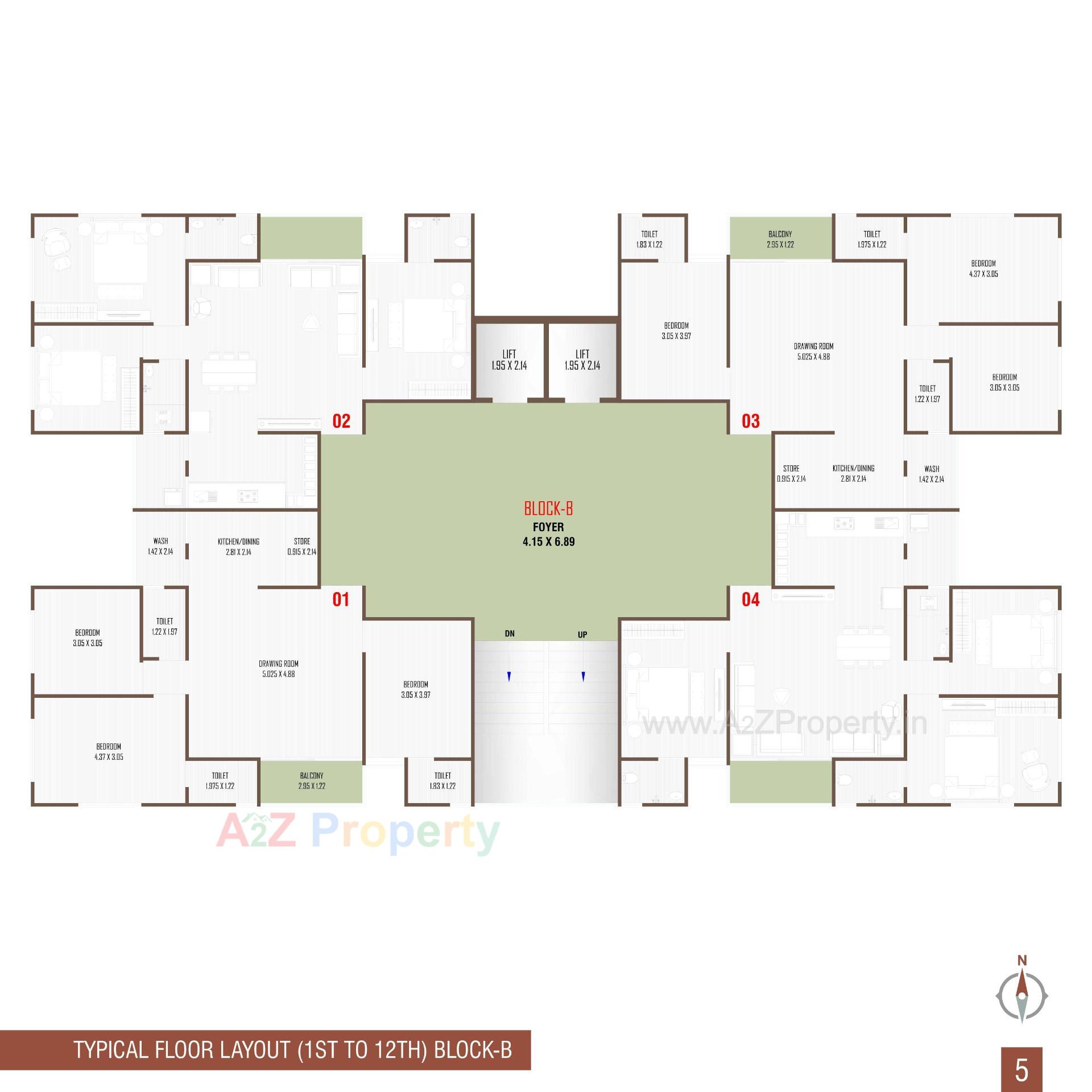 Layout of real estate project Shashwat Aura located at Vastral, Ahmedabad, Gujarat